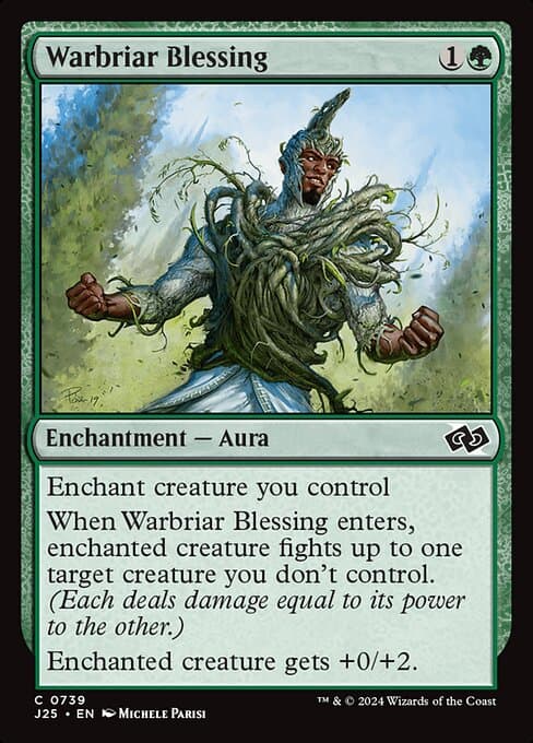 Warbriar Blessing from Foundations Jumpstart (Common)