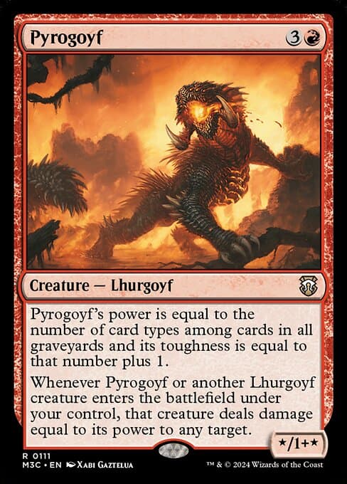 Pyrogoyf from Modern Horizons 3 Commander (Rare)