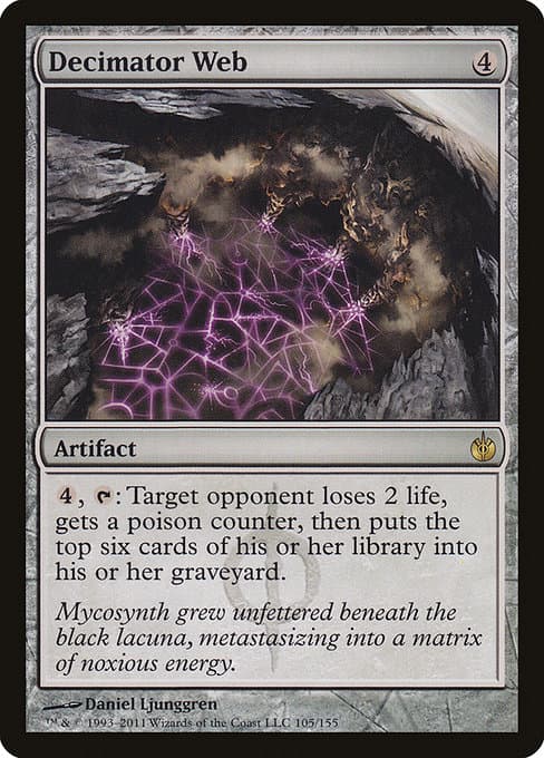 Decimator Web from Mirrodin Besieged (Rare)