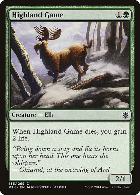 Highland Game from Khans of Tarkir (Common)