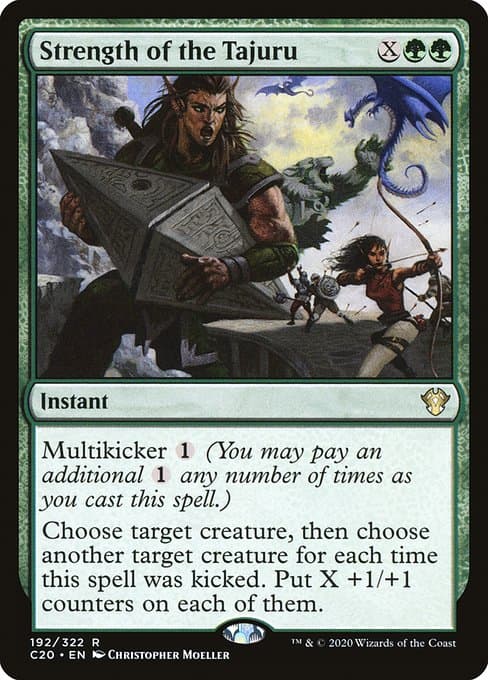 Strength of the Tajuru from Commander 2020 (Rare)