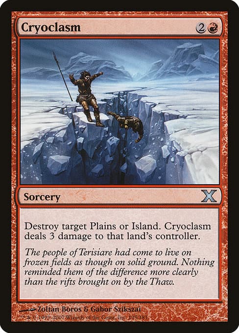 Cryoclasm from Tenth Edition (Uncommon)