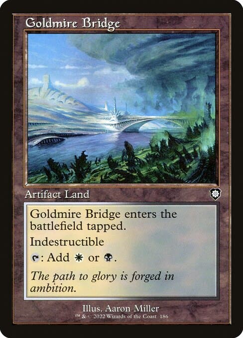 Goldmire Bridge from The Brothers' War Commander (Common)