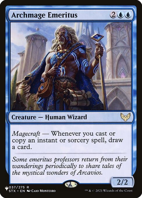 Archmage Emeritus from The List (Rare)