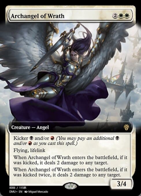 Archangel of Wrath from Magic Online Promos (Rare)