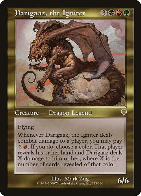 Darigaaz, the Igniter from Invasion (Rare)