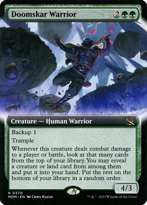 Doomskar Warrior from March of the Machine (Rare)