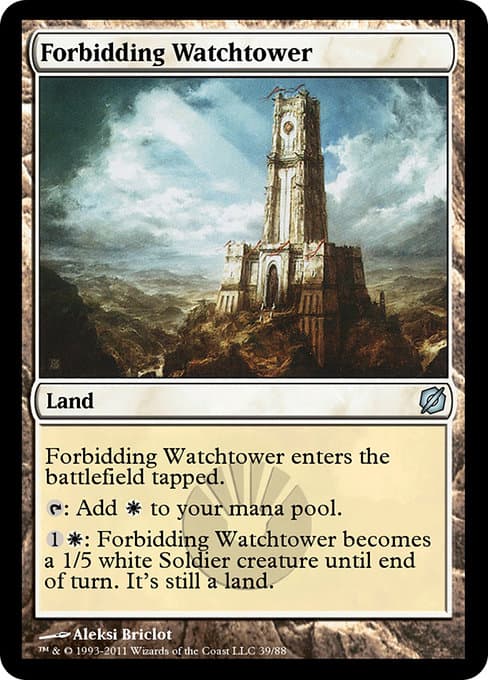 Forbidding Watchtower (Uncommon)