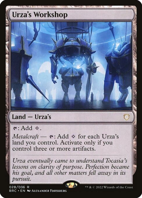 Urza's Workshop from The Brothers' War Commander (Rare)