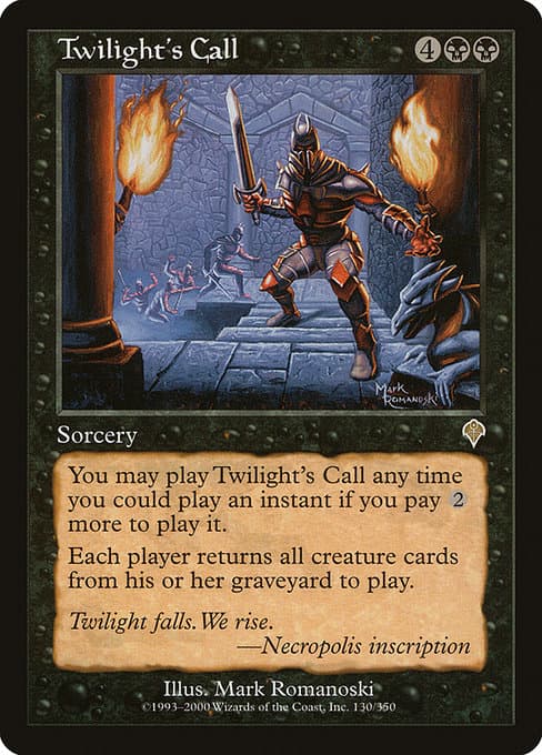 Twilight's Call from Invasion (Rare)