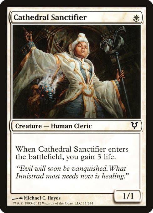 Cathedral Sanctifier from Avacyn Restored (Common)