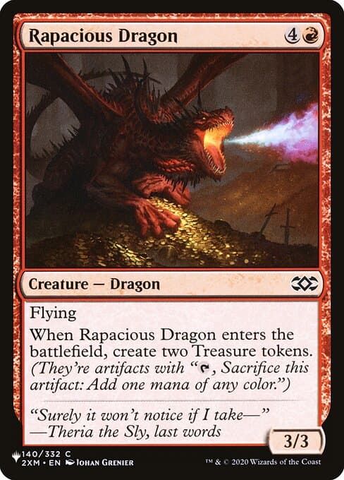 Rapacious Dragon from The List (Common)