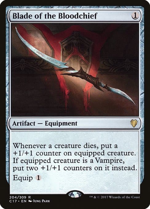 Blade of the Bloodchief from Commander 2017 (Rare)