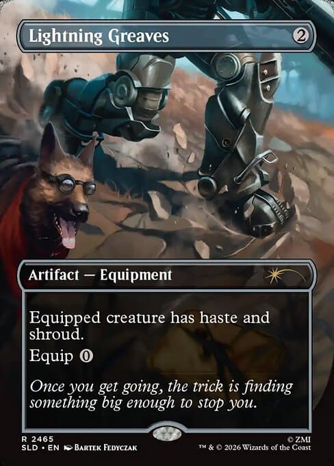 Lightning Greaves from Secret Lair Drop (Rare)