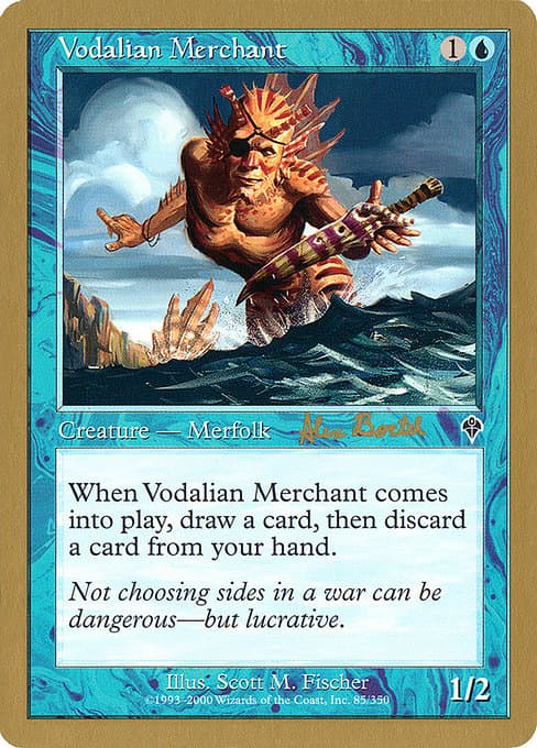 Vodalian Merchant from World Championship Decks 2001 (Common)