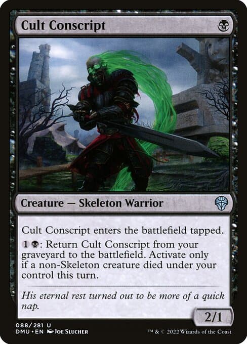 Cult Conscript from Dominaria United (Uncommon)