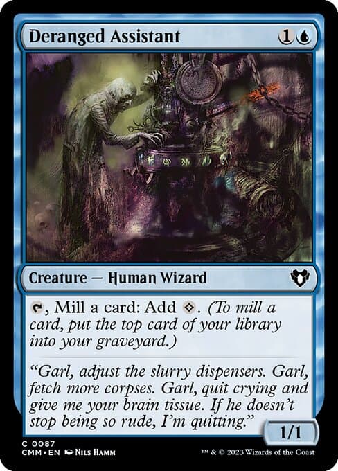 Deranged Assistant from Commander Masters (Common)