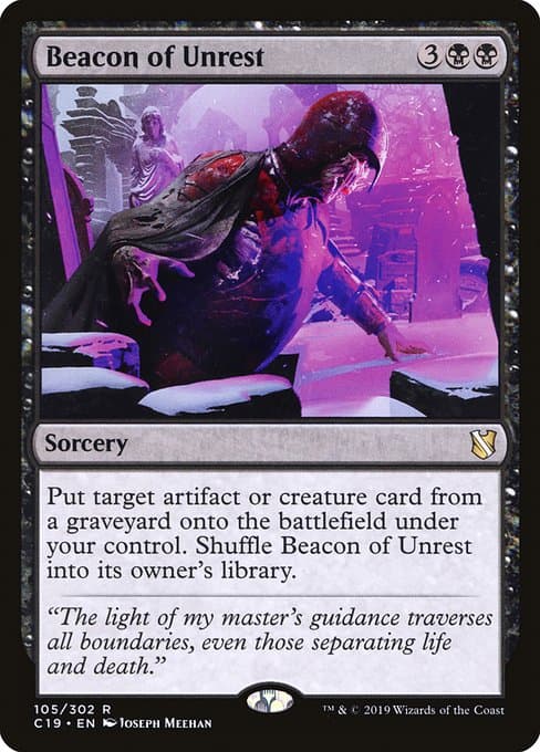 Beacon of Unrest from Commander 2019 (Rare)