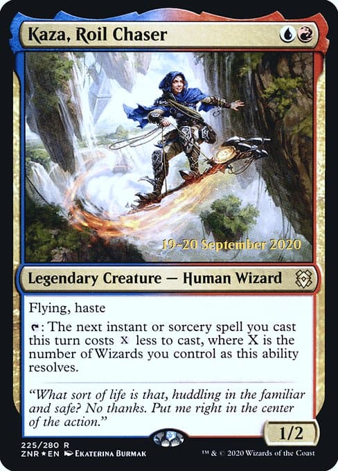 Kaza, Roil Chaser from Zendikar Rising Promos (Rare)