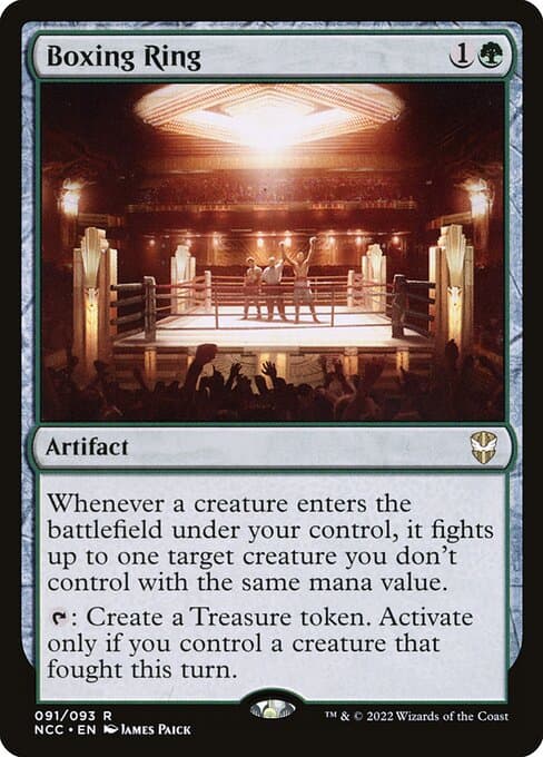 Boxing Ring from New Capenna Commander (Rare)