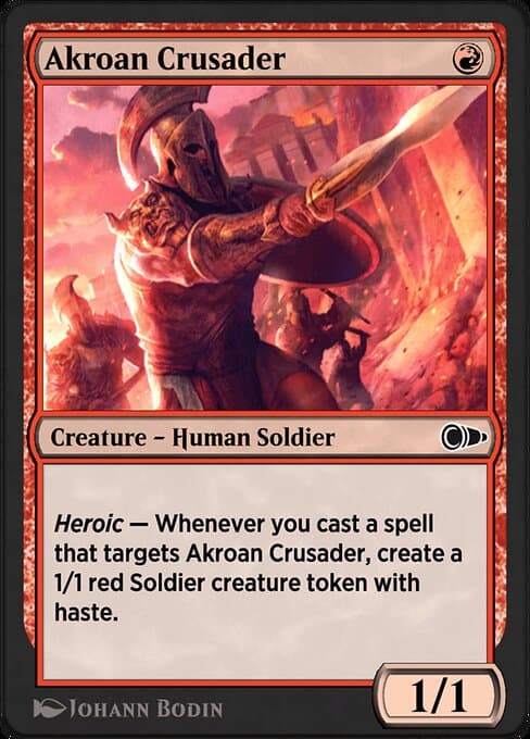 Akroan Crusader from Pioneer Masters (Common)