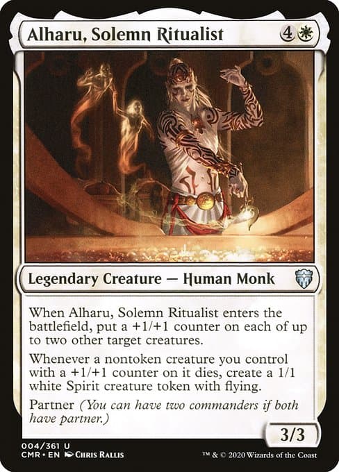 Alharu, Solemn Ritualist from Commander Legends (Uncommon)