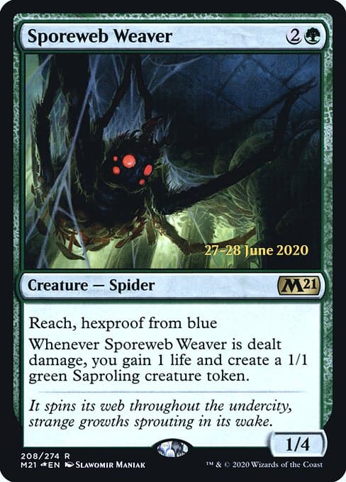 Sporeweb Weaver from Core Set 2021 Promos (Rare)