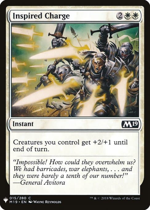 Inspired Charge from The List (Common)
