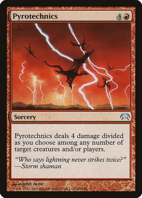 Pyrotechnics from Planechase (Uncommon)