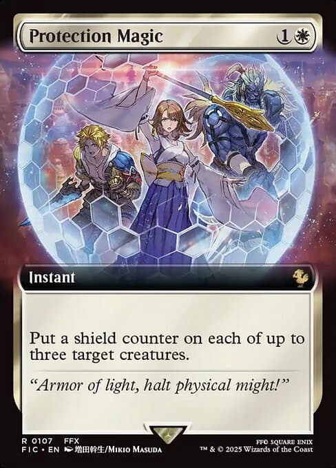 Protection Magic from Final Fantasy Commander (Rare)