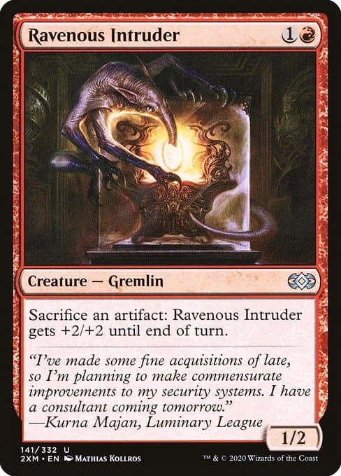 Ravenous Intruder from Double Masters (Uncommon)