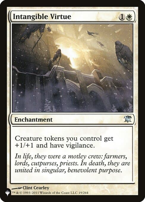 Intangible Virtue from The List (Uncommon)