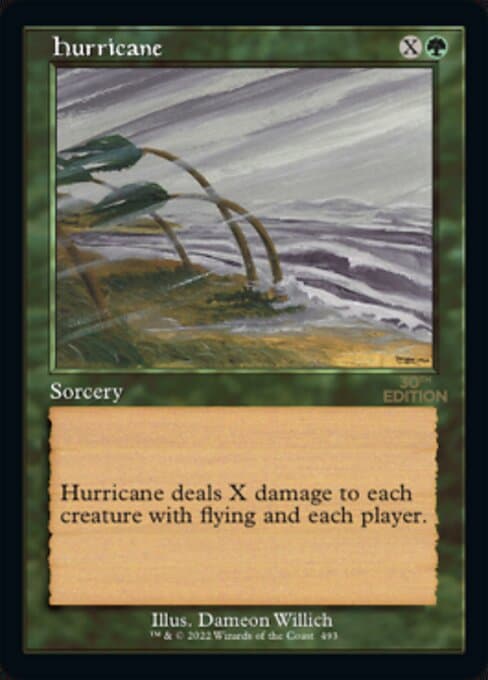 Hurricane from 30th Anniversary Edition (Uncommon)