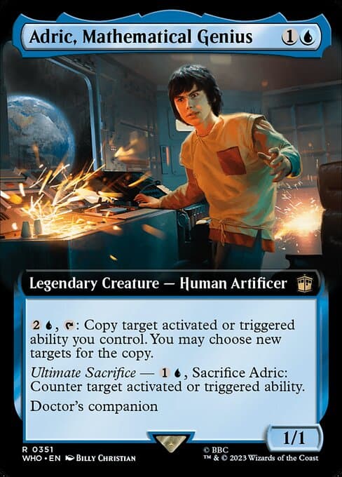 Adric, Mathematical Genius from Doctor Who (Rare)