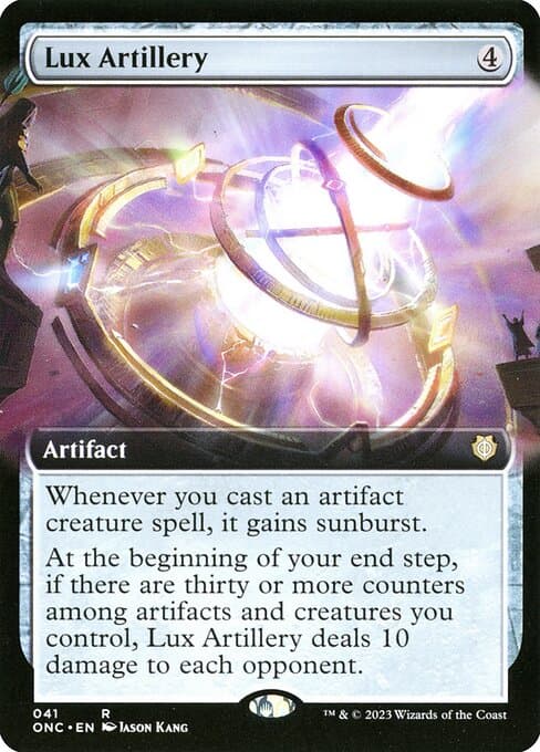 Lux Artillery from Phyrexia: All Will Be One Commander (Rare)