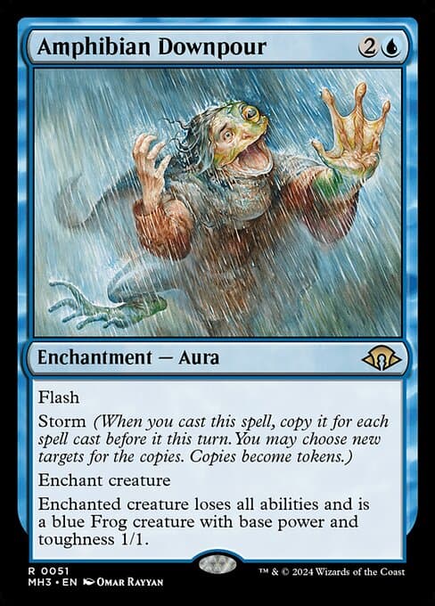 Amphibian Downpour (Rare)