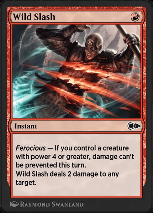 Wild Slash #159 – Pioneer Masters Wild Slash from Pioneer Masters (Common)