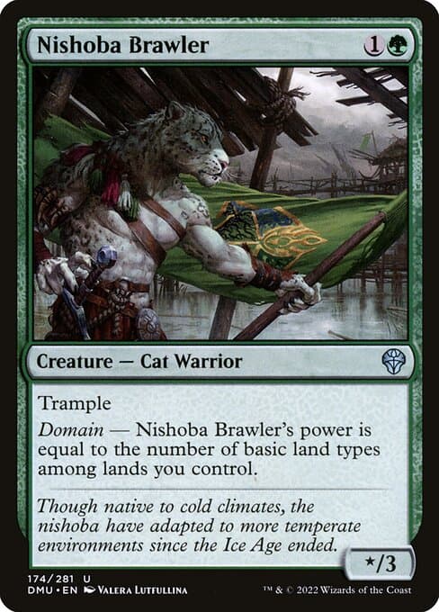 Nishoba Brawler from Dominaria United (Uncommon)