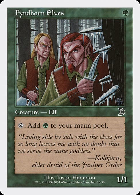 Fyndhorn Elves (Common)