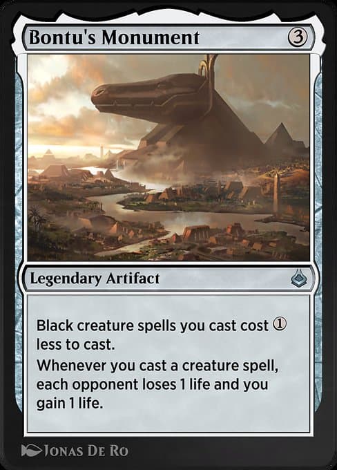 Bontu's Monument from Amonkhet Remastered (Uncommon)