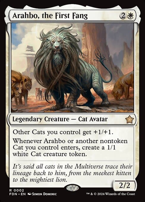 Arahbo, the First Fang (Rare)