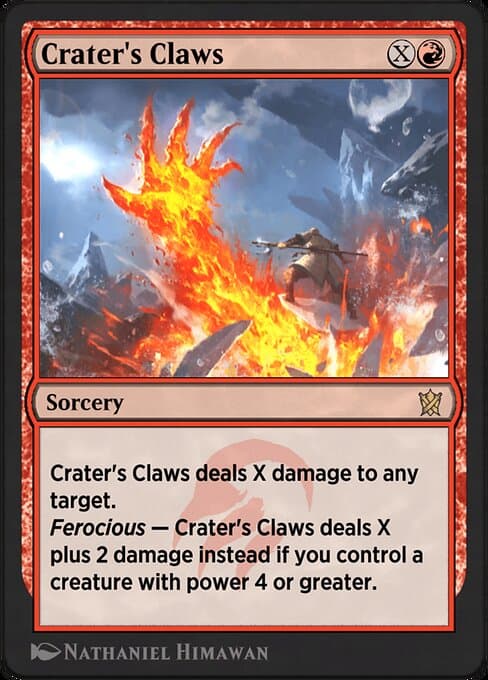 Crater's Claws from Khans of Tarkir (Rare)