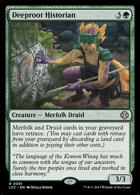 Deeproot Historian from The Lost Caverns of Ixalan Commander (Rare)