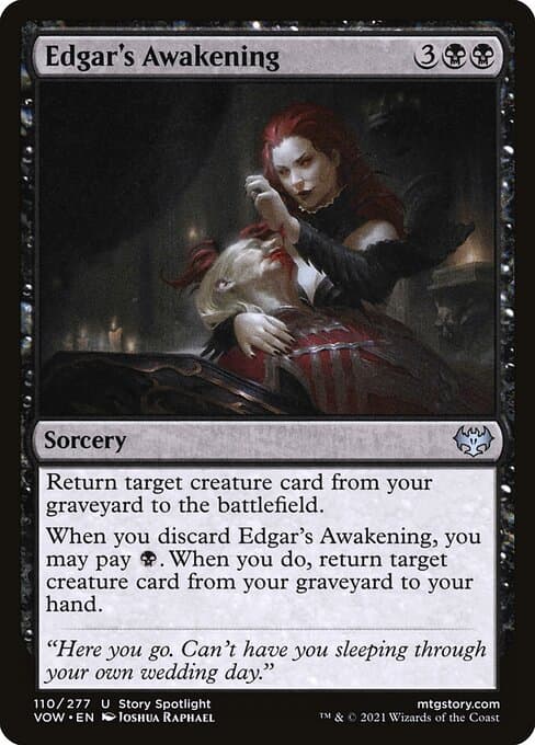Edgar's Awakening from Innistrad: Crimson Vow (Uncommon)