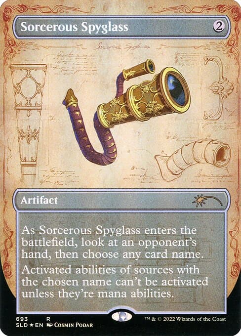Sorcerous Spyglass from Secret Lair Drop (Rare)