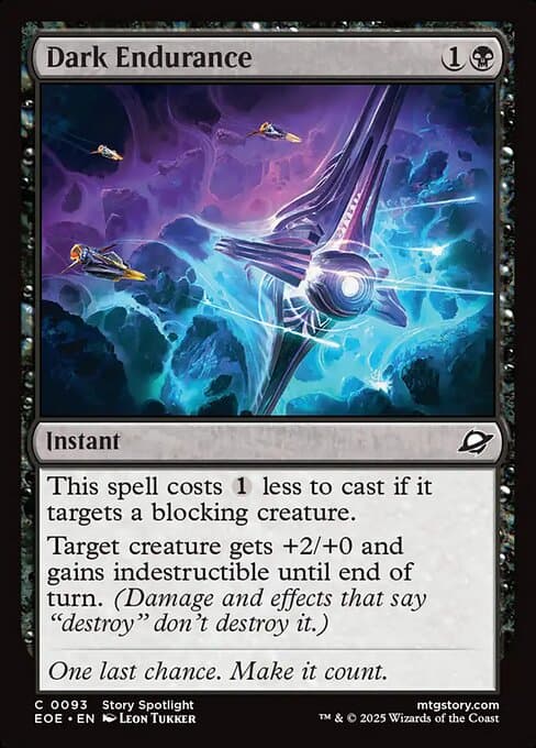 Dark Endurance from Edge of Eternities (Common)