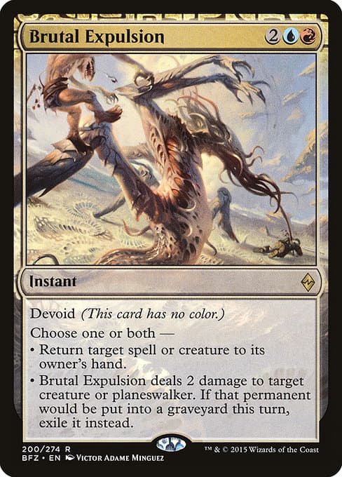 Brutal Expulsion from Battle for Zendikar (Rare)