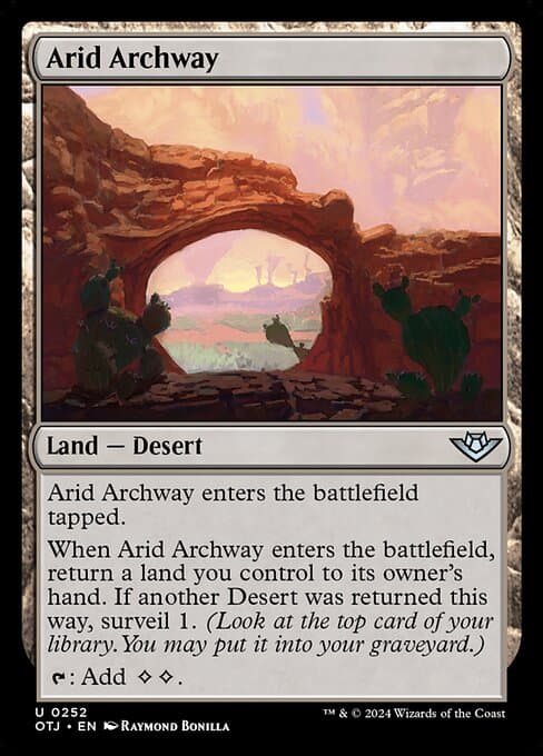 Arid Archway (Uncommon)
