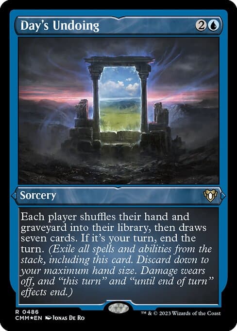 Day's Undoing from Commander Masters (Rare)