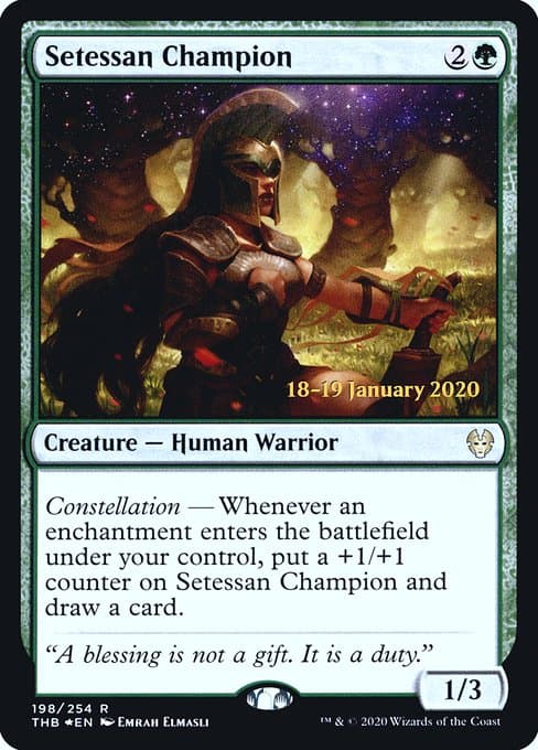 Setessan Champion from Theros Beyond Death Promos (Rare)